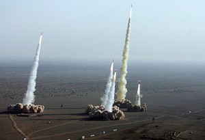 Iranian Missile Launch