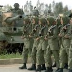 MEK Terrorists Parade Military Arms
