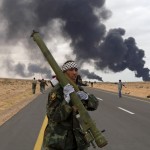 Libyan Rebel with SA-7
